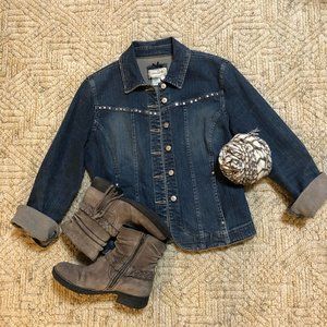 Live a Little denim jacket